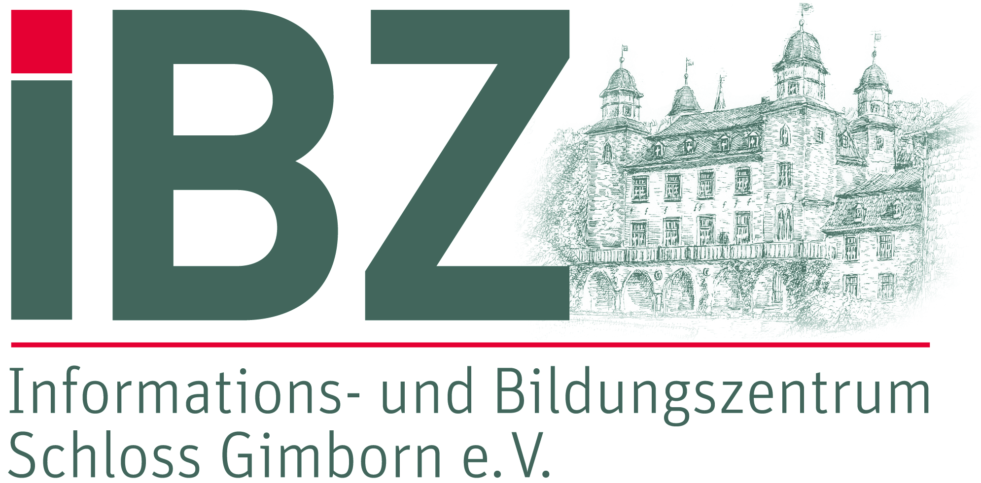 Logo IBZ mit Schloss 4c